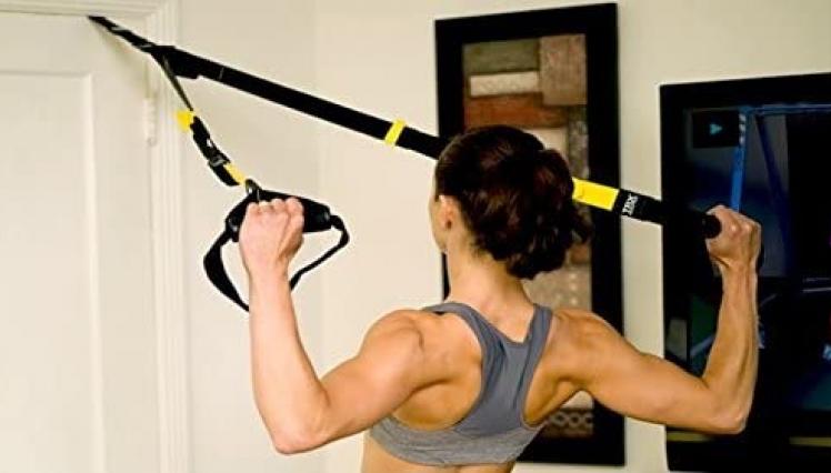 TRX サスペンショントレーニング ピンク （中〜上級者向け】お腹